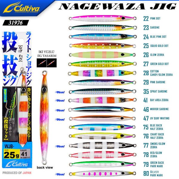 Cultiva 31976 Nagewaza Jig 25g 78