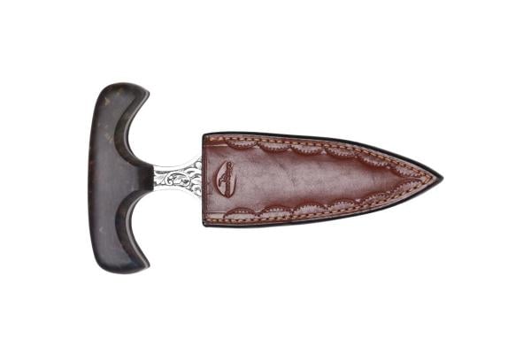 Bora Push Dagger Stabilize Saplı Gravürlü Bıçak