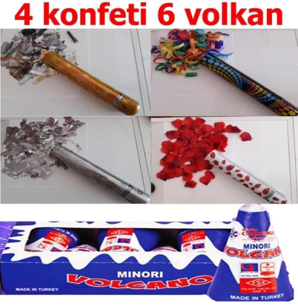 4 Konfeti 6 Volkan