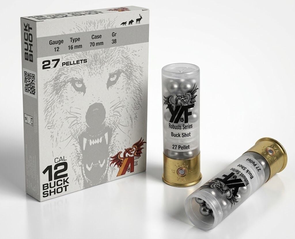 Yaf Buckshot 0/7 27 Pellets 12 Kalibre Fişek