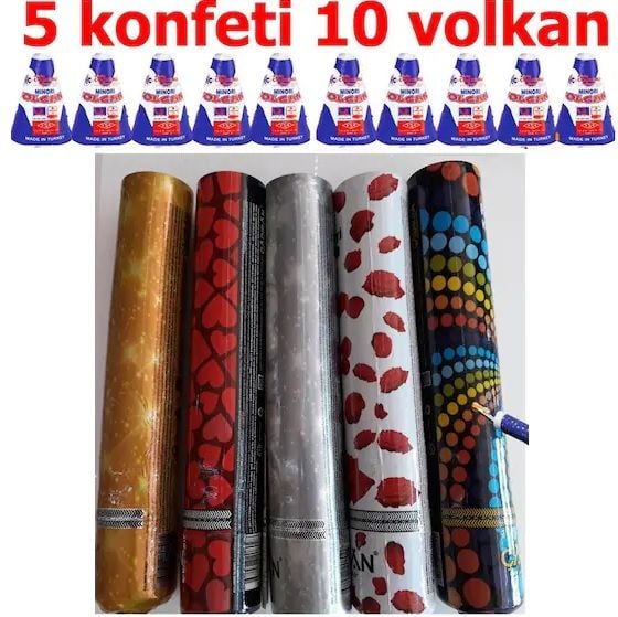 5 Konfeti 10 Volkan