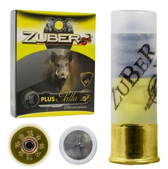 Zuber 16 Cal. Plus Palla 27 Gr Tek Kurşun