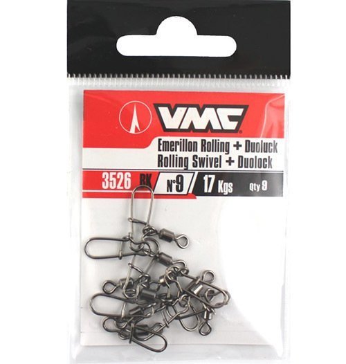 Vmc Klipsli Fırdöndü 3526BK - İnox - Extra Numara: 10 Çekeri 13KG / 9 lu paketlerde