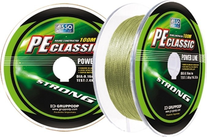 Asso Pe Classic 6 Örgü ( Dyneema ) 100 MT NO: 0,16MM / 18,80 LB