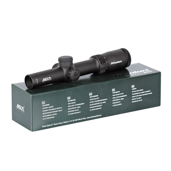 Delta Titanium 1.5-8×24 (8 MOA @1x @100m) Tüfek Dürbünü