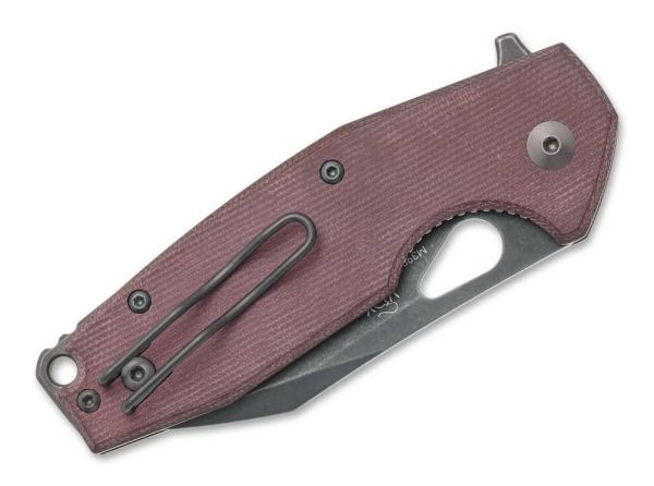 Fox Knives Yaru Micarta Burgundy Çakı