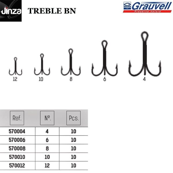 Jinza 5700 Treble BN Çarpma İğne 10 Adet