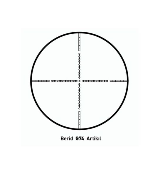 Berid 3-12X56 Tüfek Dürbünü