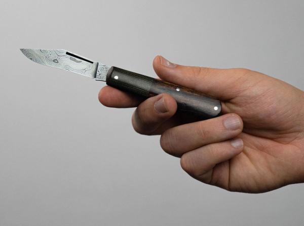 Böker Manufaktur Barlow Integral Leopard-Damascus Çakı