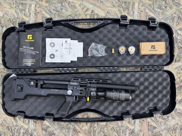 Reximex Throne Gen 2 Compact Black Karbon Tüp Pcp Havalı Tüfek 5.5 Kalibre 2. El ( SATILDI )