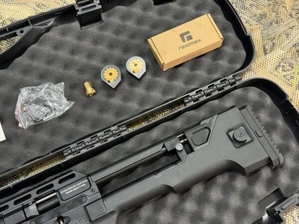 Reximex Throne Gen 2 Compact Black Karbon Tüp Pcp Havalı Tüfek 5.5 Kalibre 2. El ( SATILDI )
