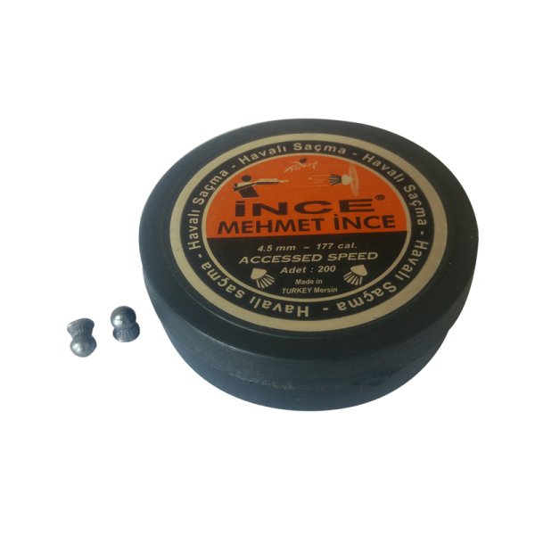 İnce Mehmet 4.5 mm Dome Havalı Tüfek Saçması (200'lü)