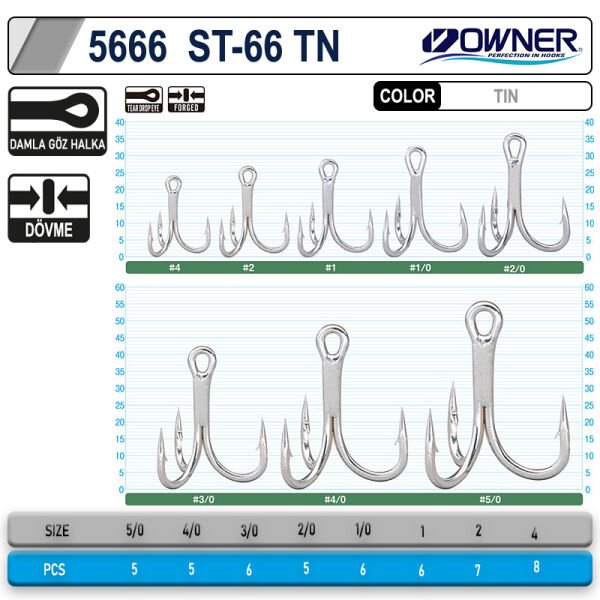 Owner 5666 St-66tn Tin Çarpma İğne 1