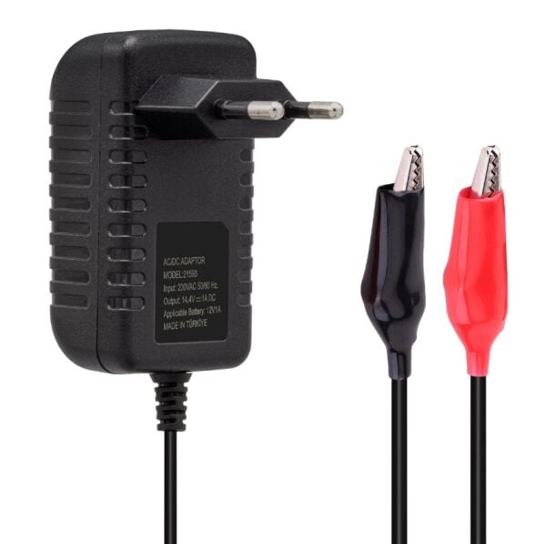 Tek Sesli Bıldırcın Teyip 1. Kalite 12 Volt Akü Ve Şarj Adaptörü Seti