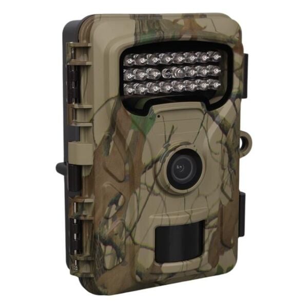 Powermaster RF06 20MP 24 Led PIR Sensörlü 2.0   Renkli Lcd Ekran 128GB SD Kart Destekli Fotokapan Kamuflaj Kamera