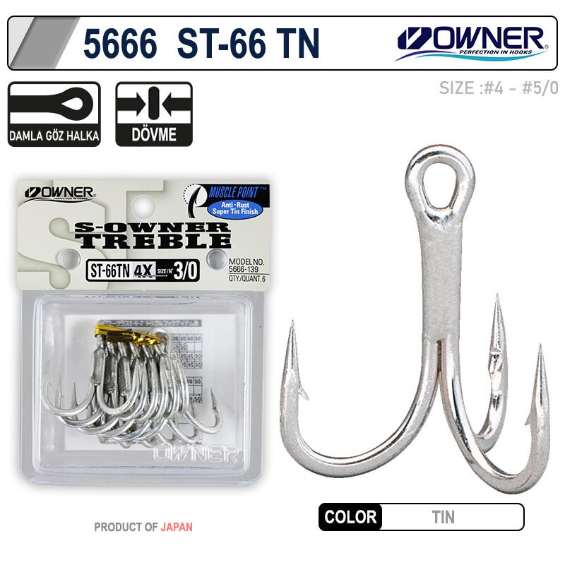 Owner 5666 St-66tn Tin Çarpma İğne 4
