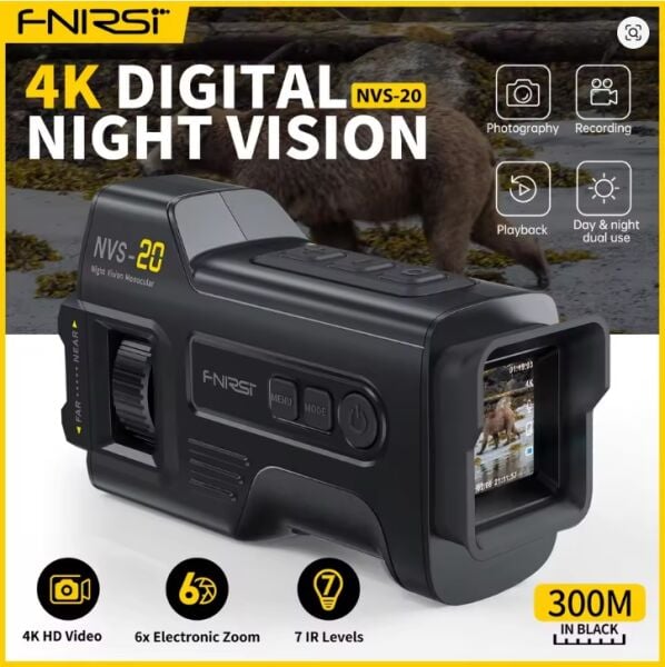 FNIRSI NVS-20 Gece Görüş Dürbünü