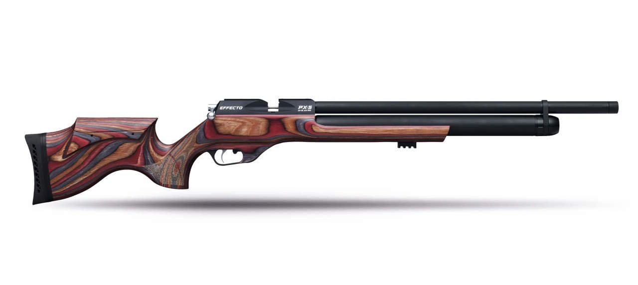 Huğlu Effecto PX5 Pro Lw Lamine Kırmızı Pcp Havalı Tüfek 5,5