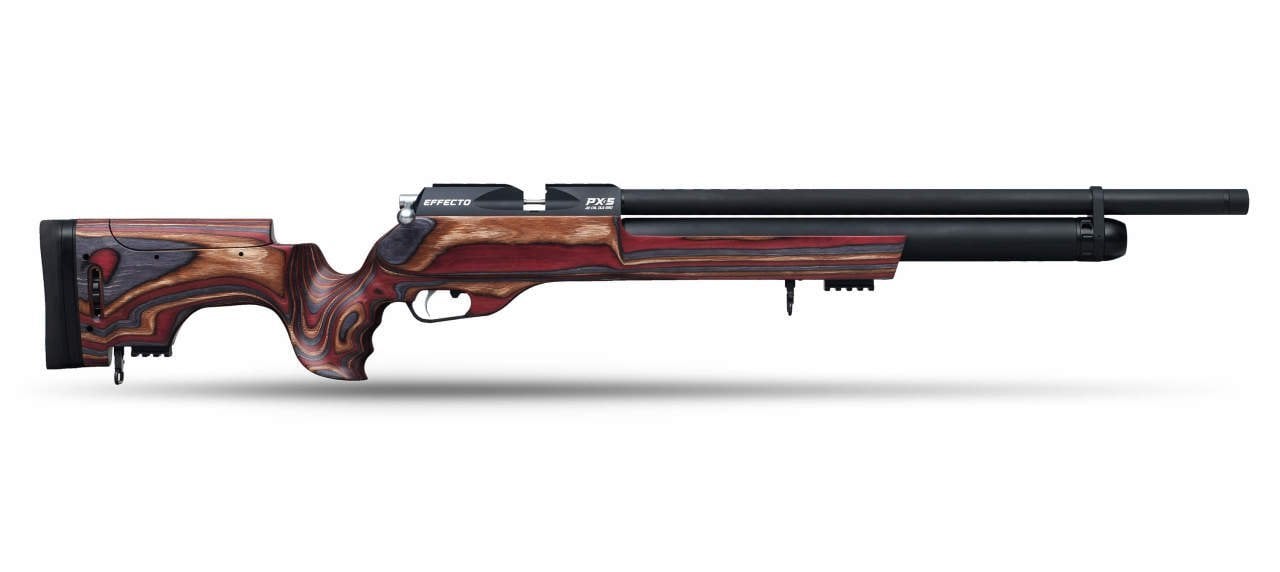 Huğlu Effecto PX5 Sport Lamine Kırmızı  Lw Namlu Pcp Havalı Tüfek