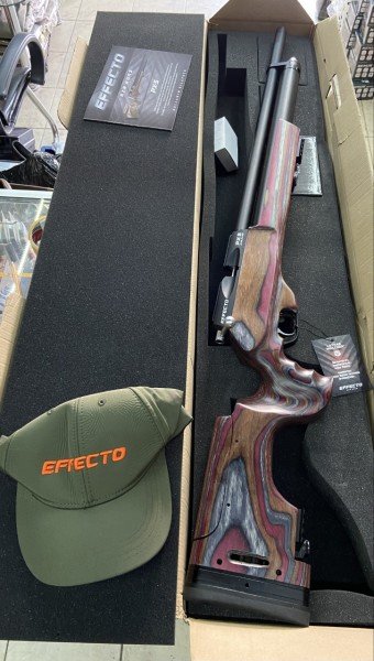 Huğlu Effecto PX5 Sport Lamine Kırmızı Pcp Havalı Tüfek