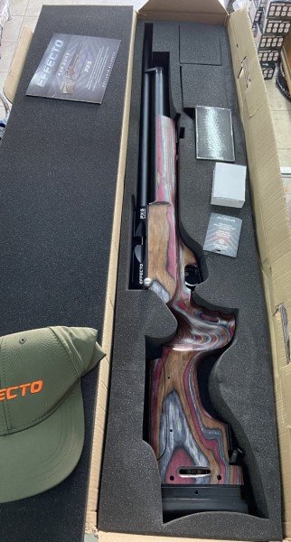 Huğlu Effecto PX5 Sport Lamine Kırmızı Pcp Havalı Tüfek