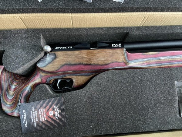 Huğlu Effecto PX5 Sport Lamine Kırmızı  Lw Namlu Pcp Havalı Tüfek