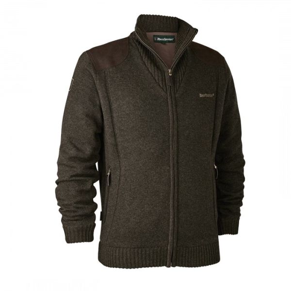 DEERHUNTER Carlisle Knit Kahverengi Hırka - M