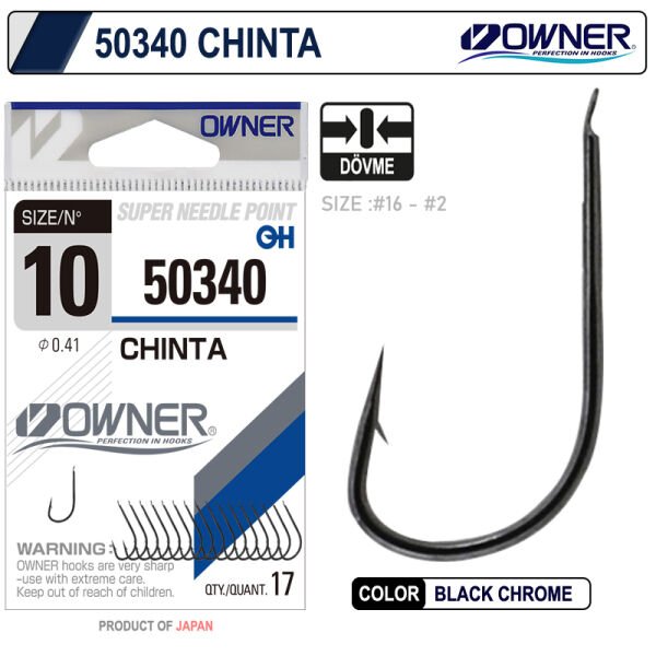 Owner 50340 Chinta Gun Black İğne 4