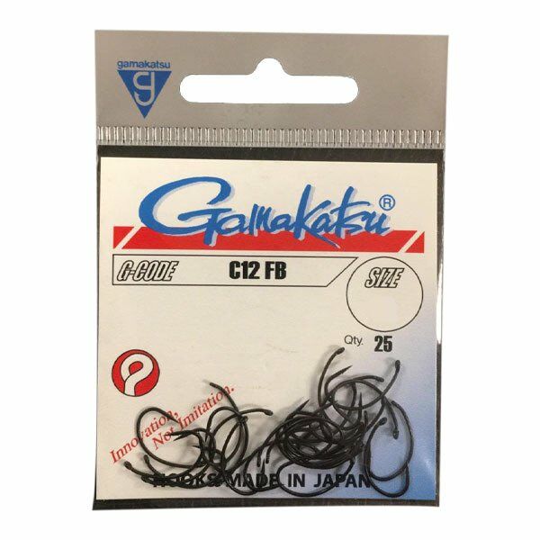 T.GAMAKATSU C12 FB Siyah No:14 Olta İğnesi 1/25