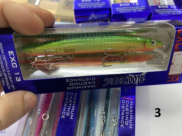 Excalibur Bloomberg 13cm 15gr. Rapala