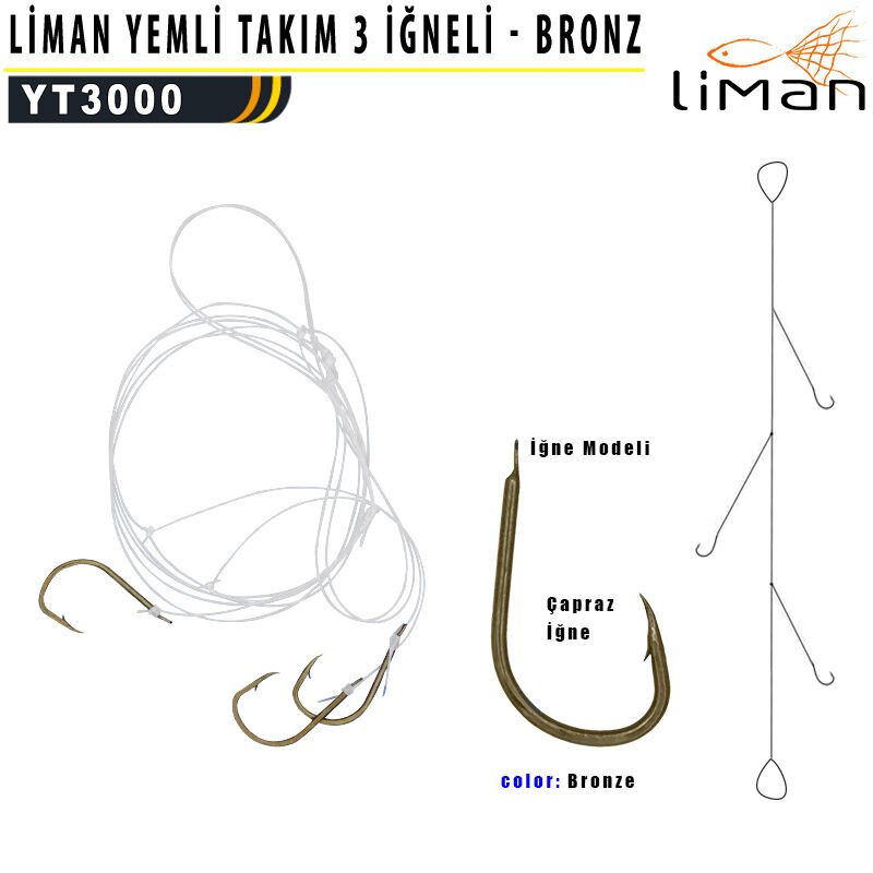 Liman Yemli Takım 3 İğneli - Bronz İğne 1-0