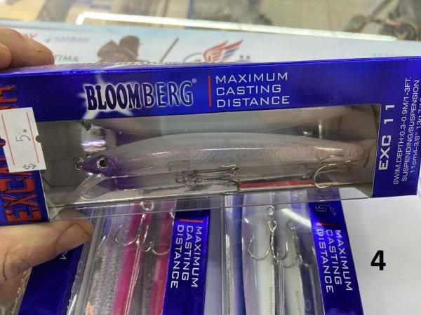 Excalibur Bloomberg 11cm 13gr. Rapala 1