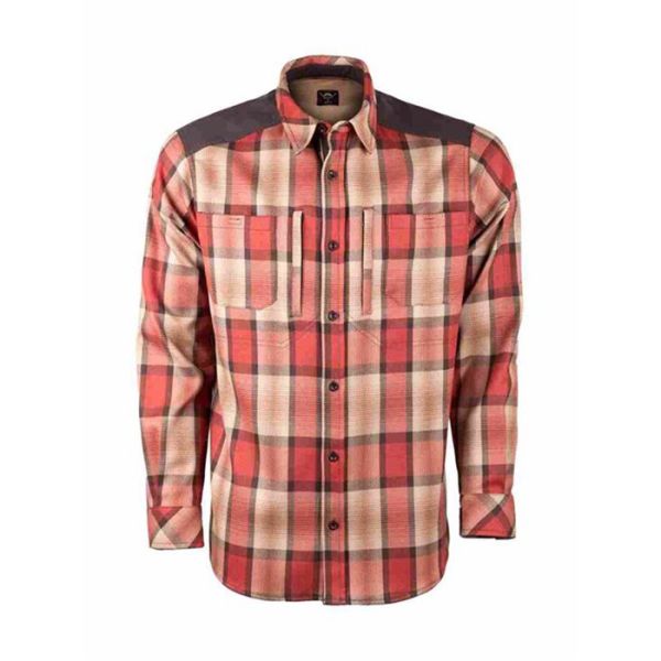 VAV Uzun Kol Gömlek Wintac-01 Bordo - XL