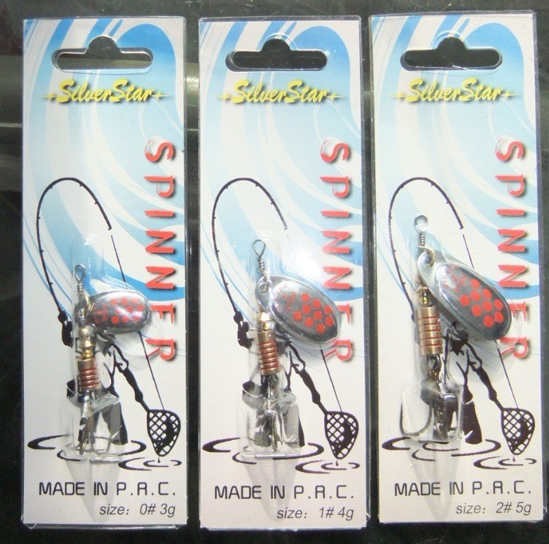 Silverstar Spinner Spoon Döner Kaşık Numara: 1 - Ağırlık: 4gr.