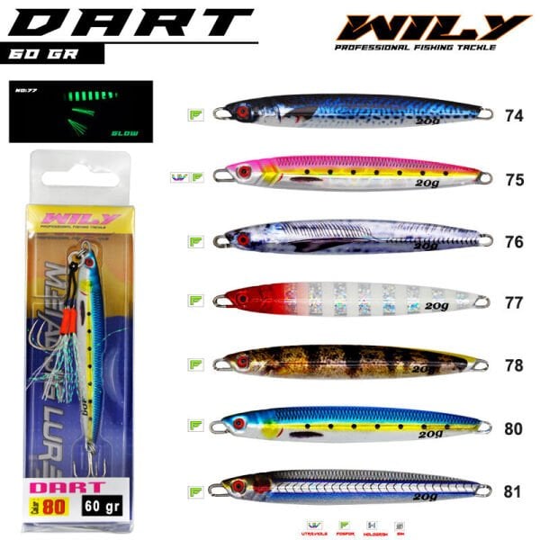 Wily Dart Jig 60 gr