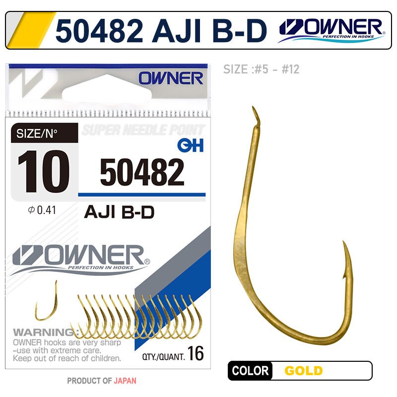 OWNER 50482 AJI B- D GOLD 8