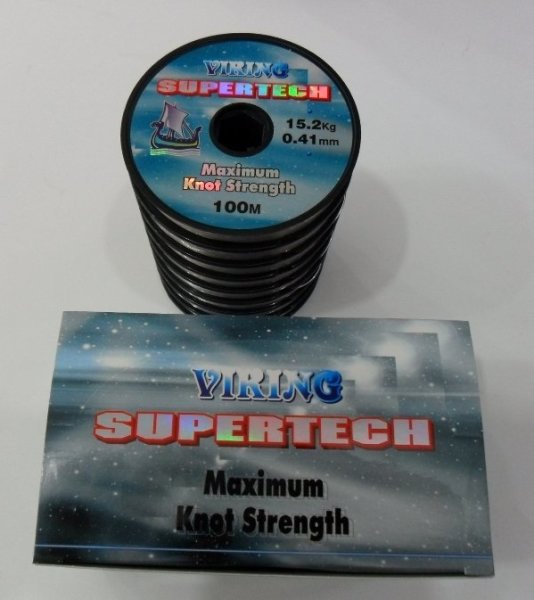VIKING SUPERTECH YÜKSEK DÜĞÜM MUK. MİSİNA 100 MT No: 0,18 / Test Kg: 3,65
