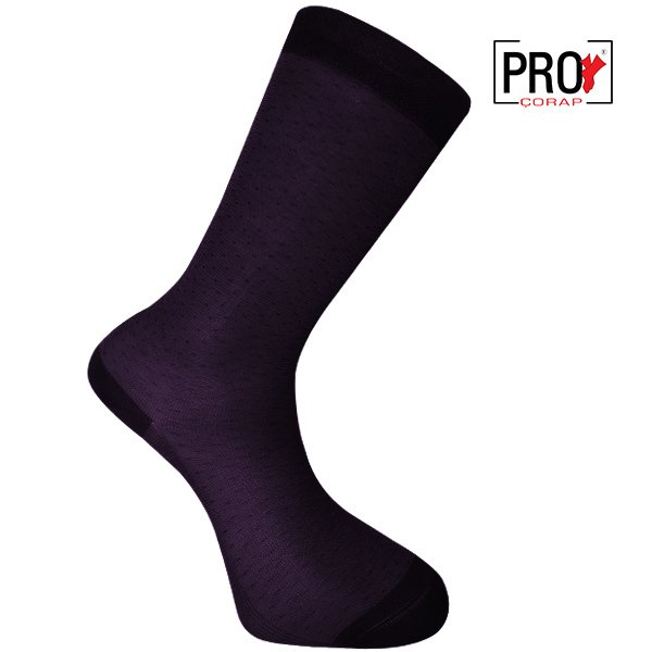 50104 Ruby Merserize Erkek Çorabı Bordo 41-44