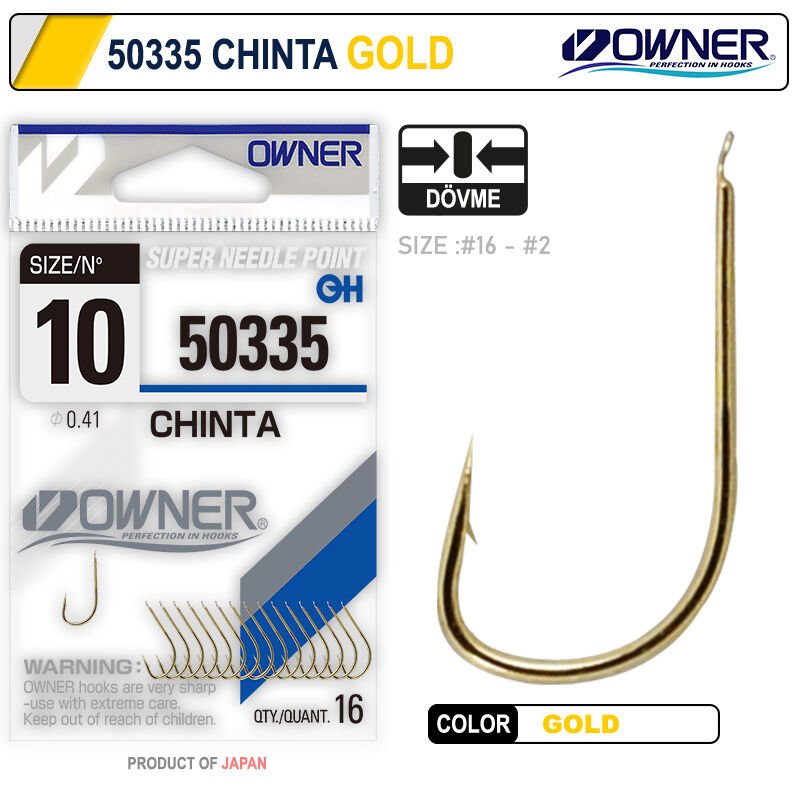 Owner 50335 Chinta Gold İğne 16