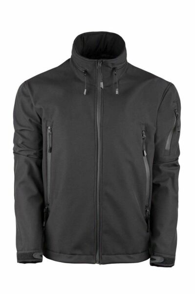 VAV Shell HT-04 Softshell Mont Siyah - XXXL