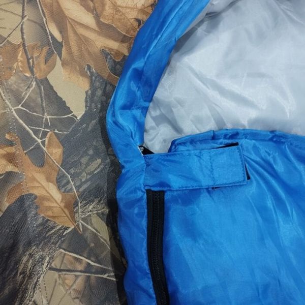 S. DFT Düz Başlık(190+30cm)x75 Mavi -5/-10° UykuTulumu