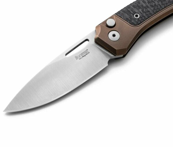 Lionsteel Twain-Bronze Titanium / Carbon Fiber Çakı