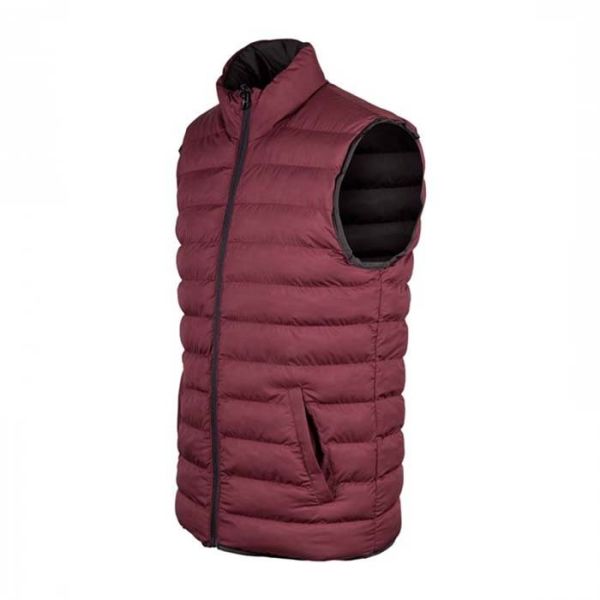 VAV WESRIT 01 Çift Taraflı Yelek Bordo-Siyah - XS