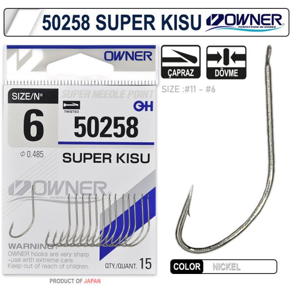 Owner 50258 Super Kisu White İğne 11