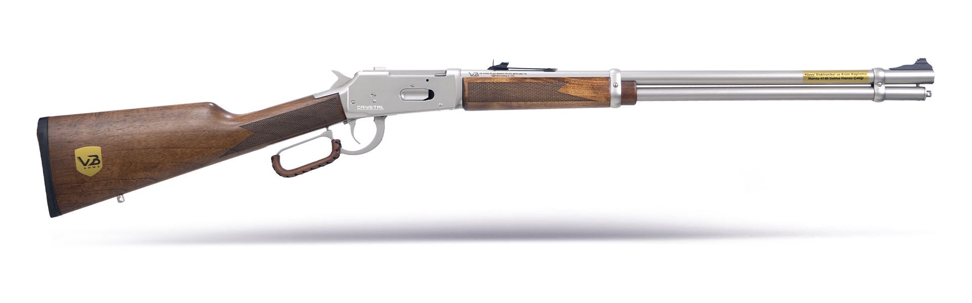 Crystal Beyaz Lever Action 36 Cal. Av Tüfeği