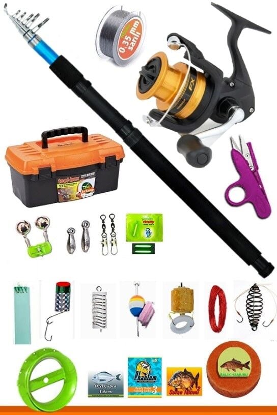 Shimano Fx 3000 Fc Spin Deniz Ve Göl İçin Kıyı Olta Seti Seti