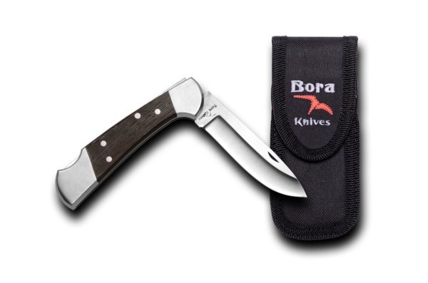 Bora 201 WP Orta Boy Yuvarlak Uçlu Wenge Saplı Çakı