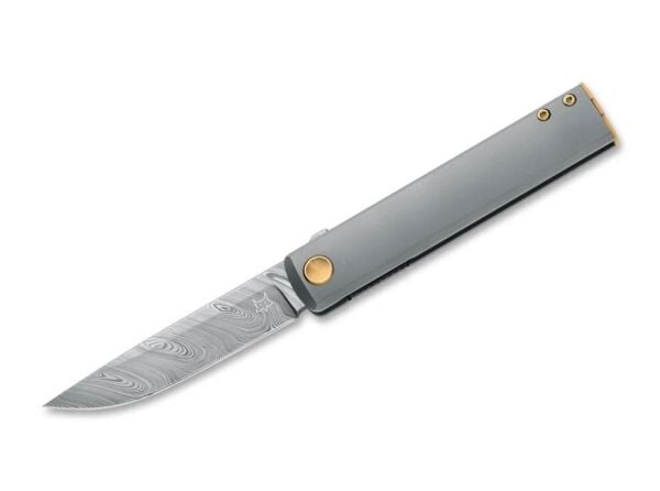 Fox Knives Chnops Damascus Titanium Bead Blasted Çakı