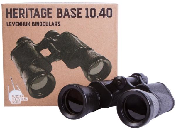 Levenhuk Heritage BASE 10x40 Binoküler Dürbün