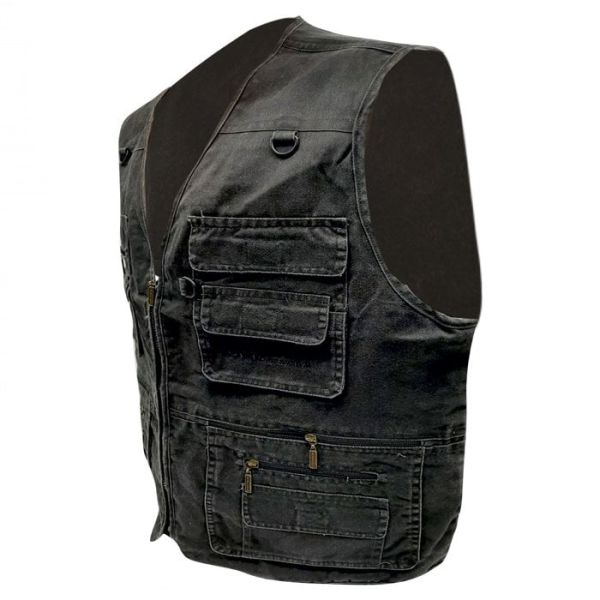 DFT Discovery Çok Cepli Yelek - Siyah - 2XL